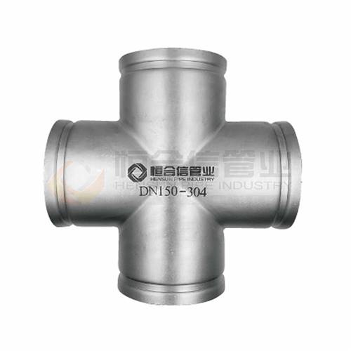 溝槽式等徑四通